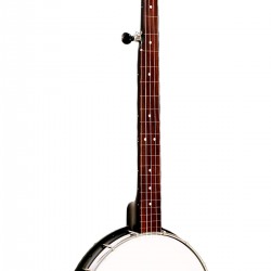 Gold Tone AC-1FL: Fretless Acoustic Composite 5-String Openback Banjo with Gig Bag