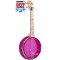 Gold Tone Little Gem (Amethyst): See-Through Banjo-Ukulele