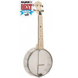 LG-D Gold Tone Little Gem (Diamond): See-Through Banjo-Ukulele