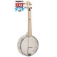 LG-D Gold Tone Little Gem (Diamond): See-Through Banjo-Ukulele