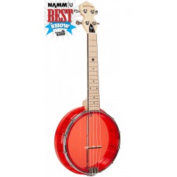 LG-R Gold Tone Little Gem (Ruby): See-Through Banjo-Ukulele