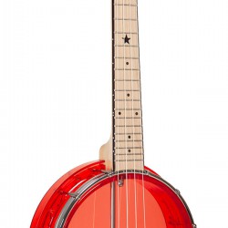 LG-R Gold Tone Little Gem (Ruby): See-Through Banjo-Ukulele