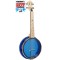 LG-S Gold Tone Little Gem (Sapphire): See-Through Banjo-Ukulele