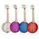 Gold Tone Little Gem (Sapphire): See-Through Banjo-Ukulele Gold Tone Little Gem (Sapphire): See-Through Banjo-Ukulele