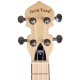 LG-S Gold Tone Little Gem (Sapphire): See-Through Banjo-Ukulele