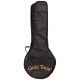 LG-S Gold Tone Little Gem (Sapphire): See-Through Banjo-Ukulele