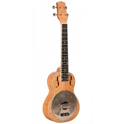 ResoMaple/Tenor Gold Tone Tenor-Scale Curly Maple Resonator Ukulele 