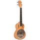 ResoMaple/Tenor Gold Tone Tenor-Scale Curly Maple Resonator Ukulele 