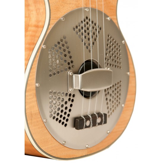 ResoMaple/Concert Gold Tone Concert-Scale Curly Maple Resonator Ukulele 