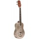 ResoUke/Tenor Gold Tone Tenor-Scale Metal Body Resonator Ukulele 