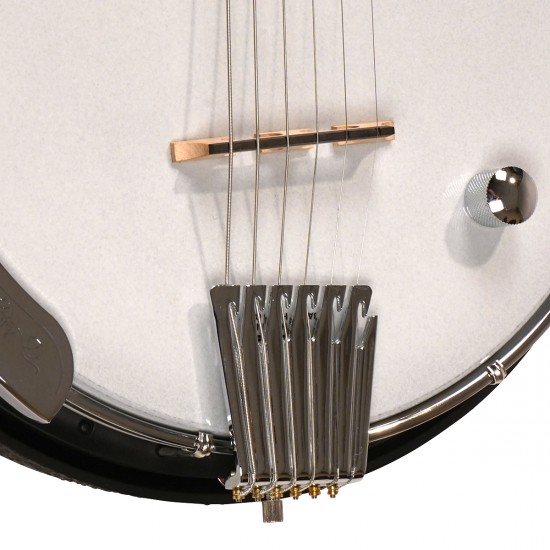 AC-6Plus: Acoustic Composite Banjo Guitar with Pickup and Gig Bag