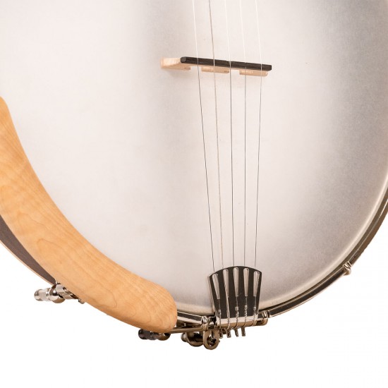 Gold Tone AC-1FL: Fretless Acoustic Composite 5-String Openback Banjo with Gig Bag