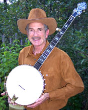 Paul Roberts with Carlin Banjo